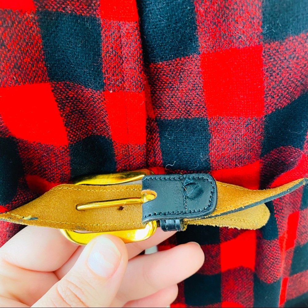 Vintage Junior House Red Buffalo Plaid Jacket - Picture 6 of 12